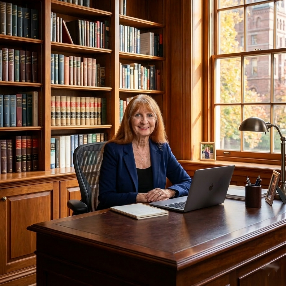Lorri in her office